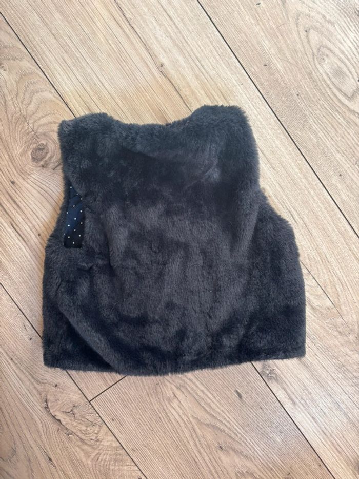Gilet de berger noir Kiabi - photo numéro 5