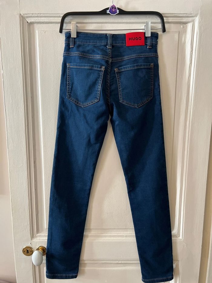Jean 708 brut rinse wash 12 ans/XS - Hugo Boss - photo numéro 4