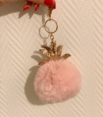 Porte clé rose