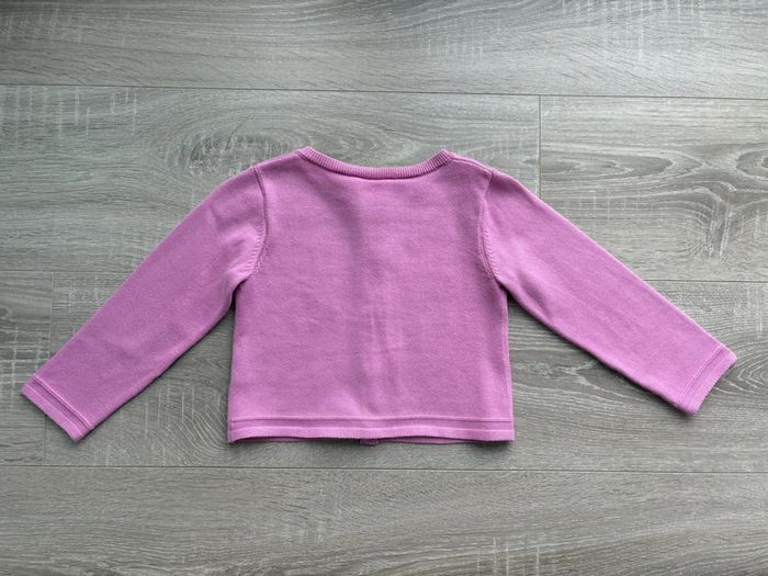 Gilet lilas Jacadi 24 mois - photo numéro 7