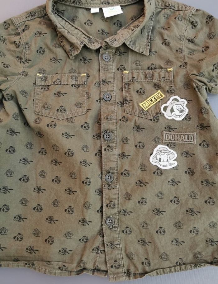 Chemise MC 2 ans garcon disney baby - photo numéro 3