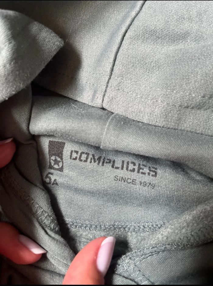 Pull à capuche complices 5 ans mixte - photo numéro 2