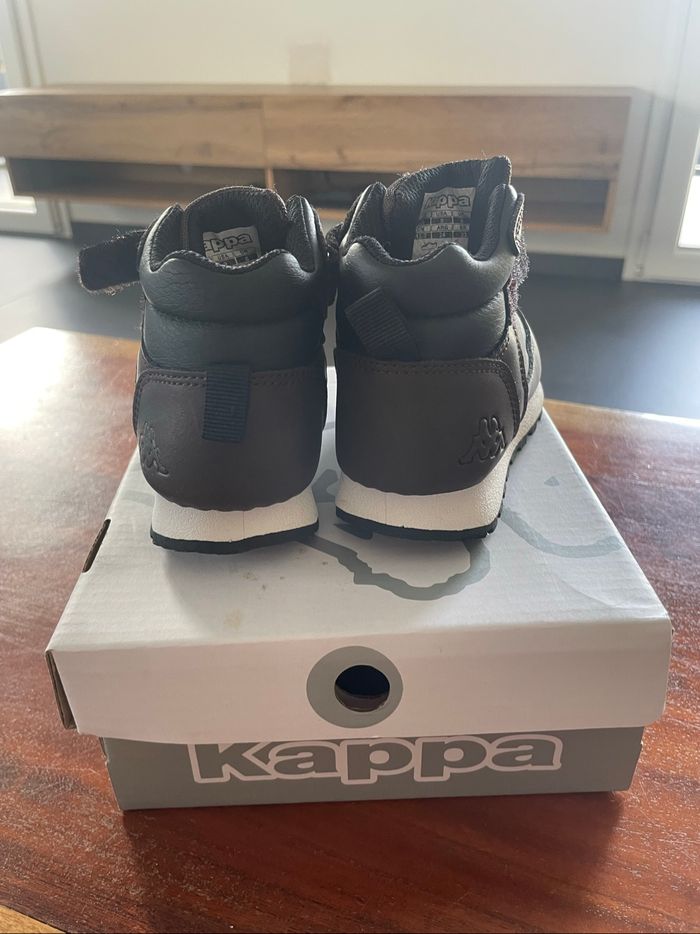 Basket kappa montante marron taille 25 - photo numéro 3