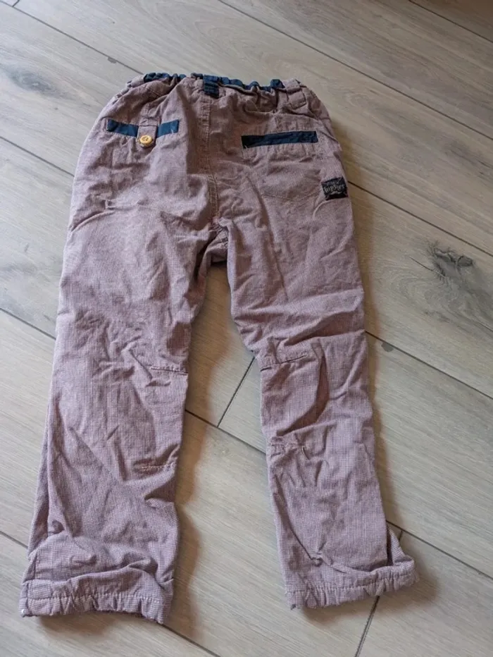 Pantalon doublé Kiabi little hipster 3 ans - photo numéro 4
