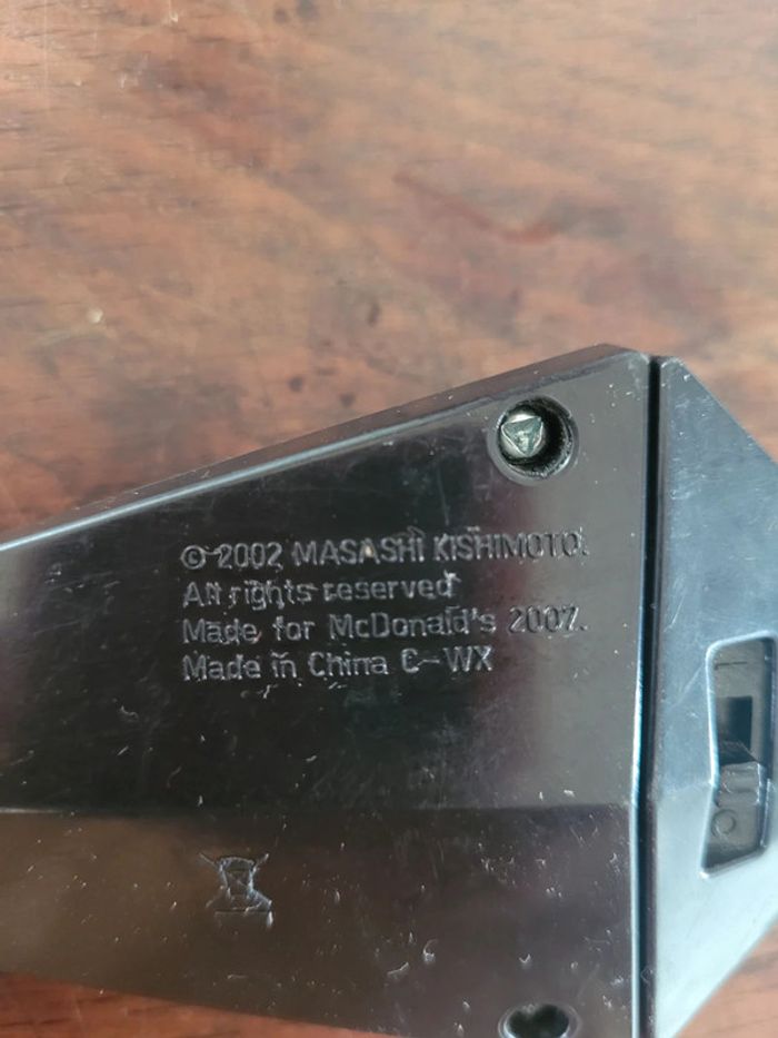 Vends jeux électronique mc do 2002 naruto - photo numéro 3