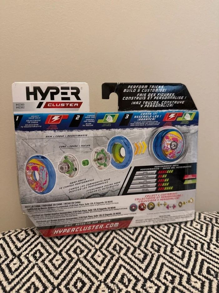 Bandai - Coffret de démarrage Yoyo Hyper Cluster - 6 ans et + - photo numéro 2