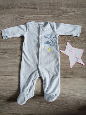 Pyjama 3 mois Vertbaudet