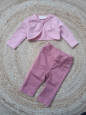 Tenue boléro et pantalon Bel&Bo 62 cm