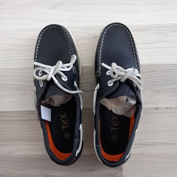 Chaussure homme bleu marine Tex taille 43 - photo numéro 2