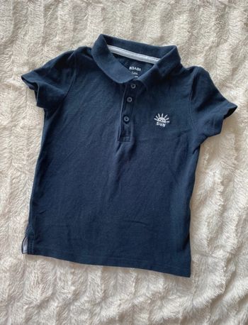 Polo bleu marine kiabi