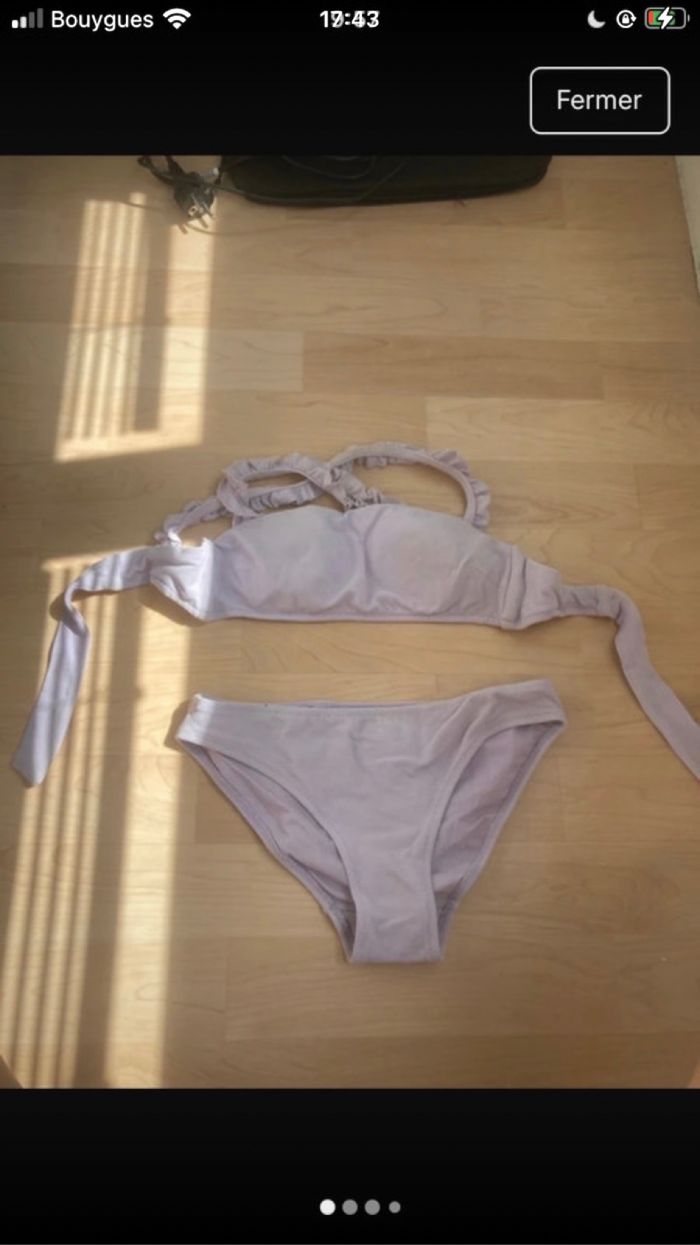 Maillot de bain 2 pièces
