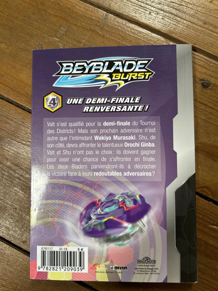 Livre Beyblade burst 4 - photo numéro 2