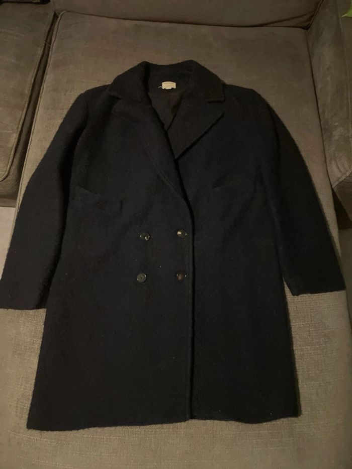 Manteau noir Masscob pour Monoprix 40