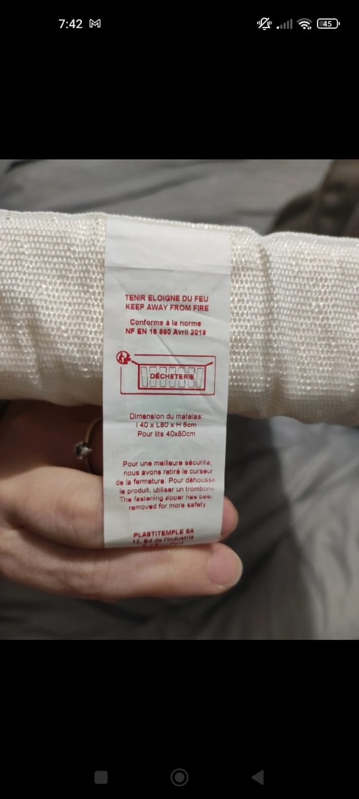 Matelas berceau - photo numéro 2