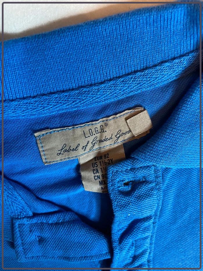 Polo H&M Logg taille 92 cm - photo numéro 3