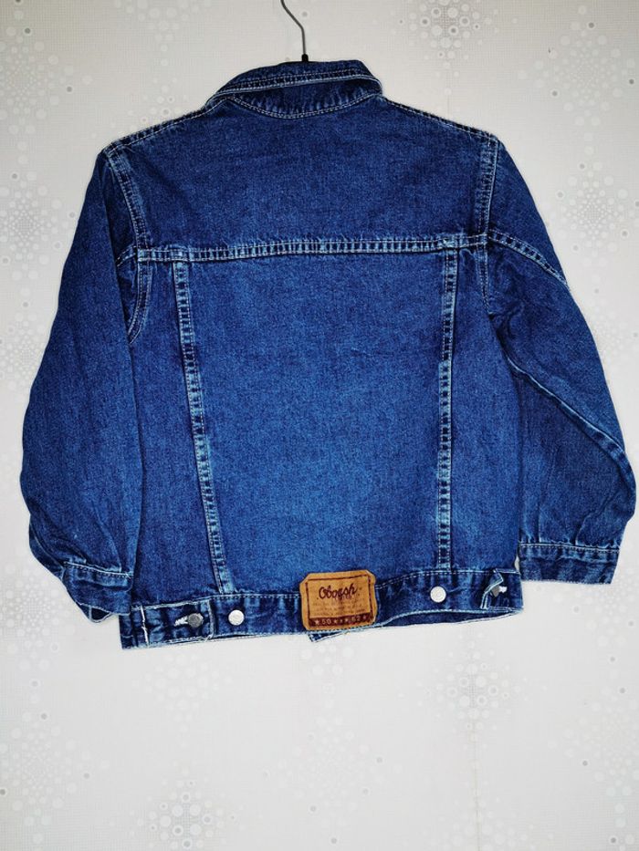 D3631 - veste en jeans garçon 8 ans - photo numéro 2