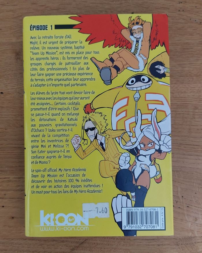 My Hero Academia n°1 Team Up Mission - photo numéro 2