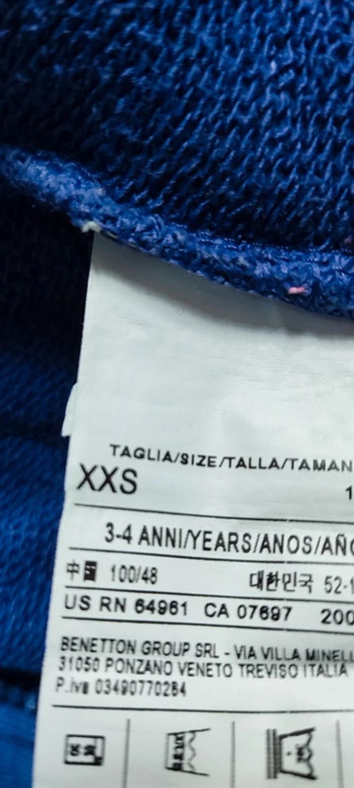 Gilet Benetton 3/4ans - photo numéro 4