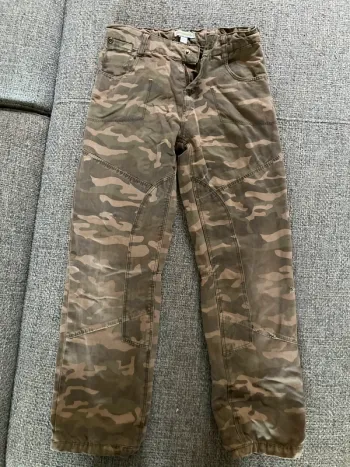 Pantalon doublé camouflage