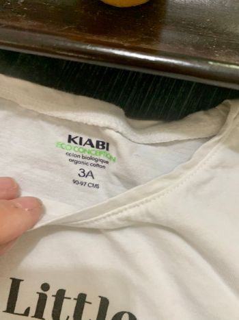 T shirt kiabi 3 ans