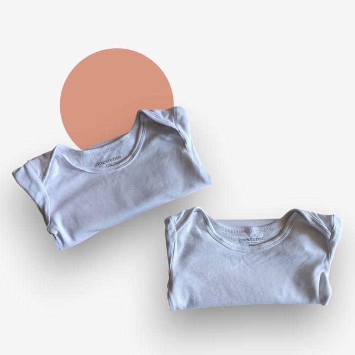 Lot de 2 bodies manches longues In Extenso – 36 mois