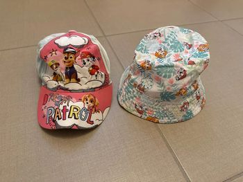 Chapeau et casquette Pat Patrouille fille