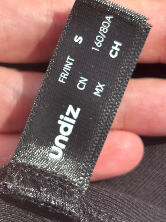 〰️ Top court manches longues à strass et franges – Taille 36 Undiz - photo numéro 5