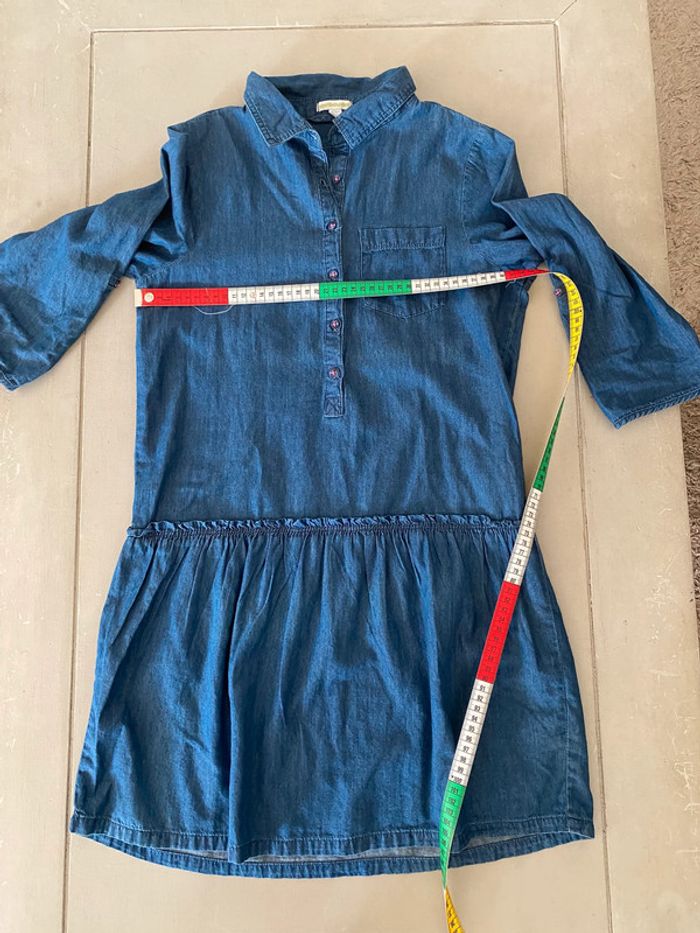Robe baby doll en jeans (double robe) Vert Baudet 12 ans - photo numéro 7