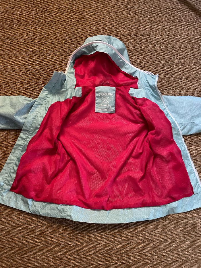 Veste coupe-vent fille Tribord 8 ans - photo numéro 3
