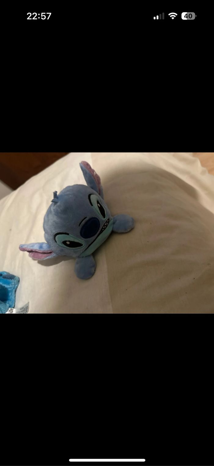 Peluche stitch double visage - photo numéro 2