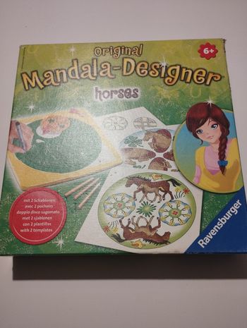 Mandala designers horses chevaux