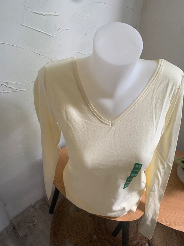 Lot 2 tee-shirt manches longues taille 38-40 - photo numéro 2