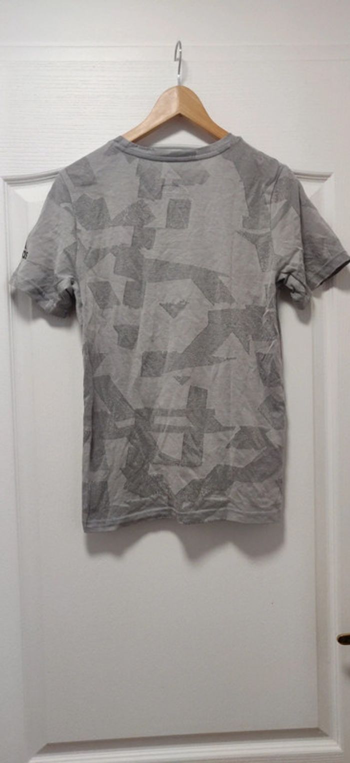 Tshirt mc gris climalite Adidas 14 ans - photo numéro 2