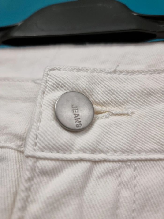 Shein jeans jambes larges blanc * taille S * - photo numéro 4