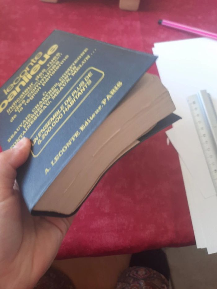 Livre leconte banlieue indicateur de rues p c - photo numéro 3