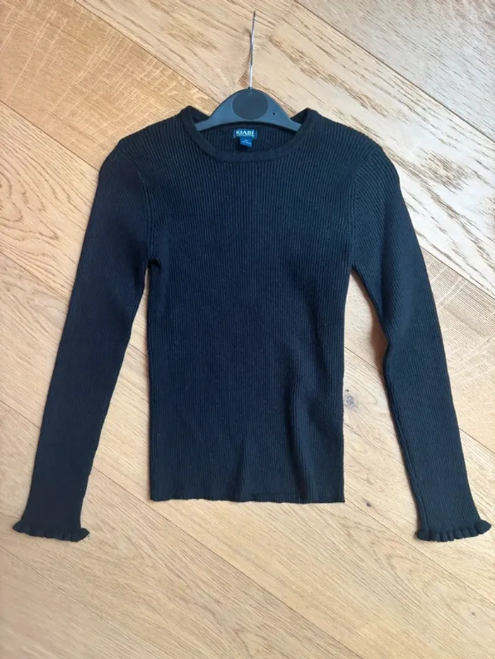 Pull noir Kiabi 8 ans - photo numéro 5
