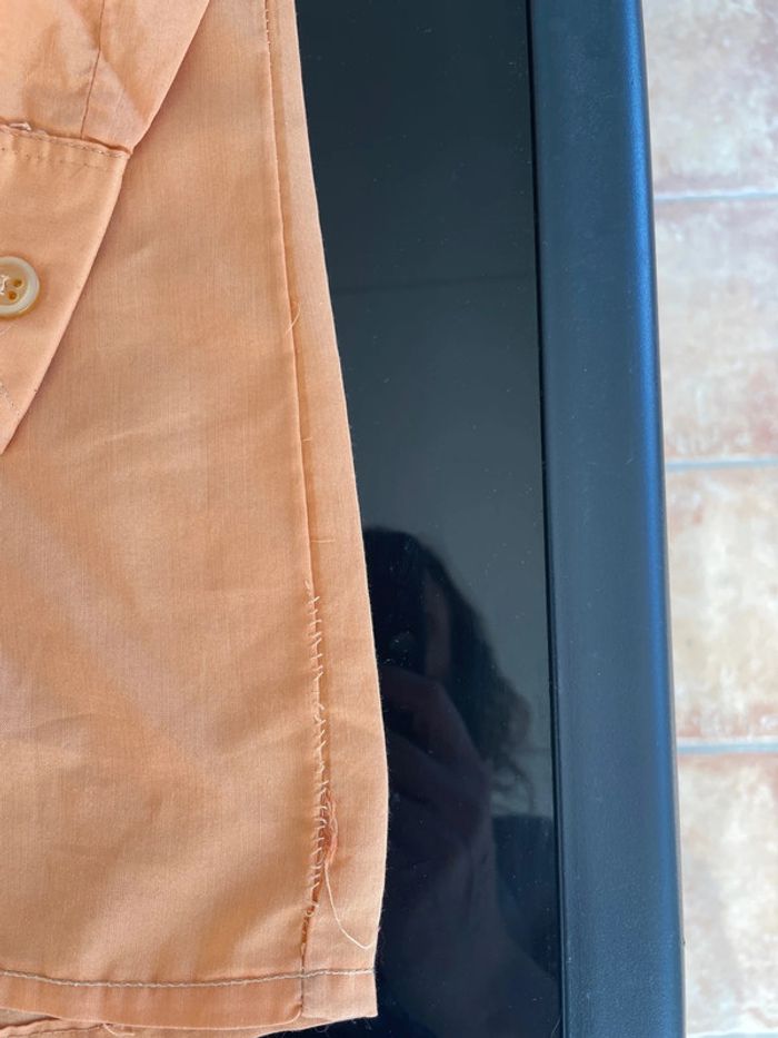 Chemise orange en taille 42 de la marque High quality shirt - photo numéro 4