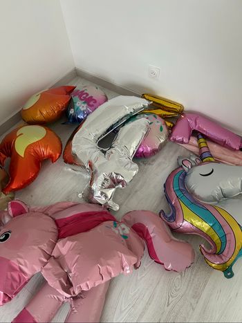 Lit de ballons réutilisables