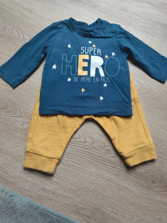 Ensemble garçon 3 mois