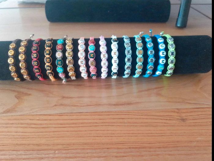Bracelets macramé summer