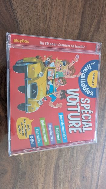 CD Les incollables Spécial Voiture