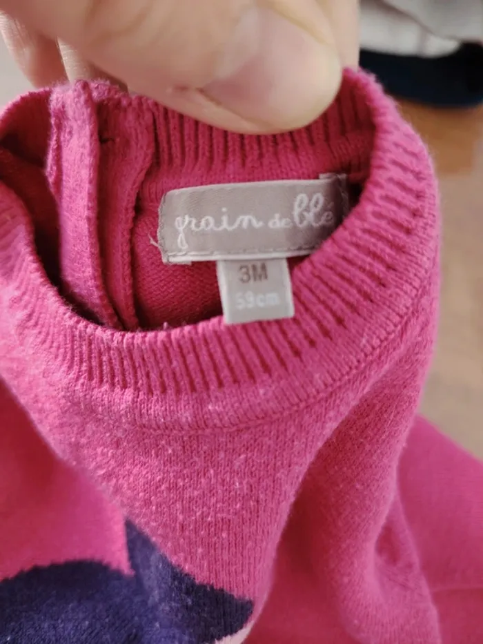 Pull rose - photo numéro 3