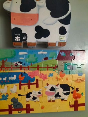 Puzzle thème de la ferme
