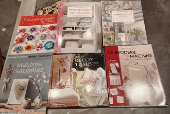 Lot livres loisirs créatifs tbe
