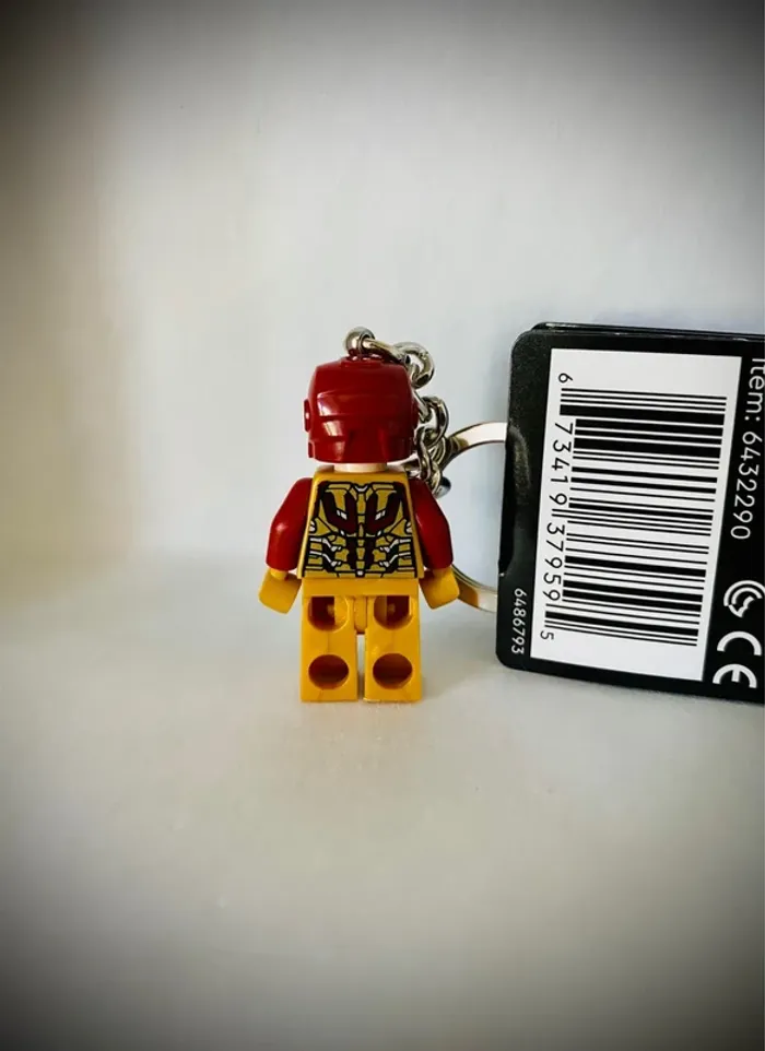 Porte-clés LEGO Marvel - Iron Man (Réf. 854240) - Neuf - photo numéro 4