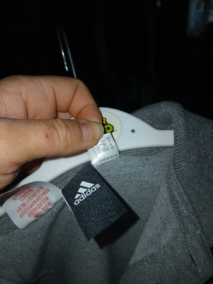 Polo adidas 10 ans - photo numéro 3