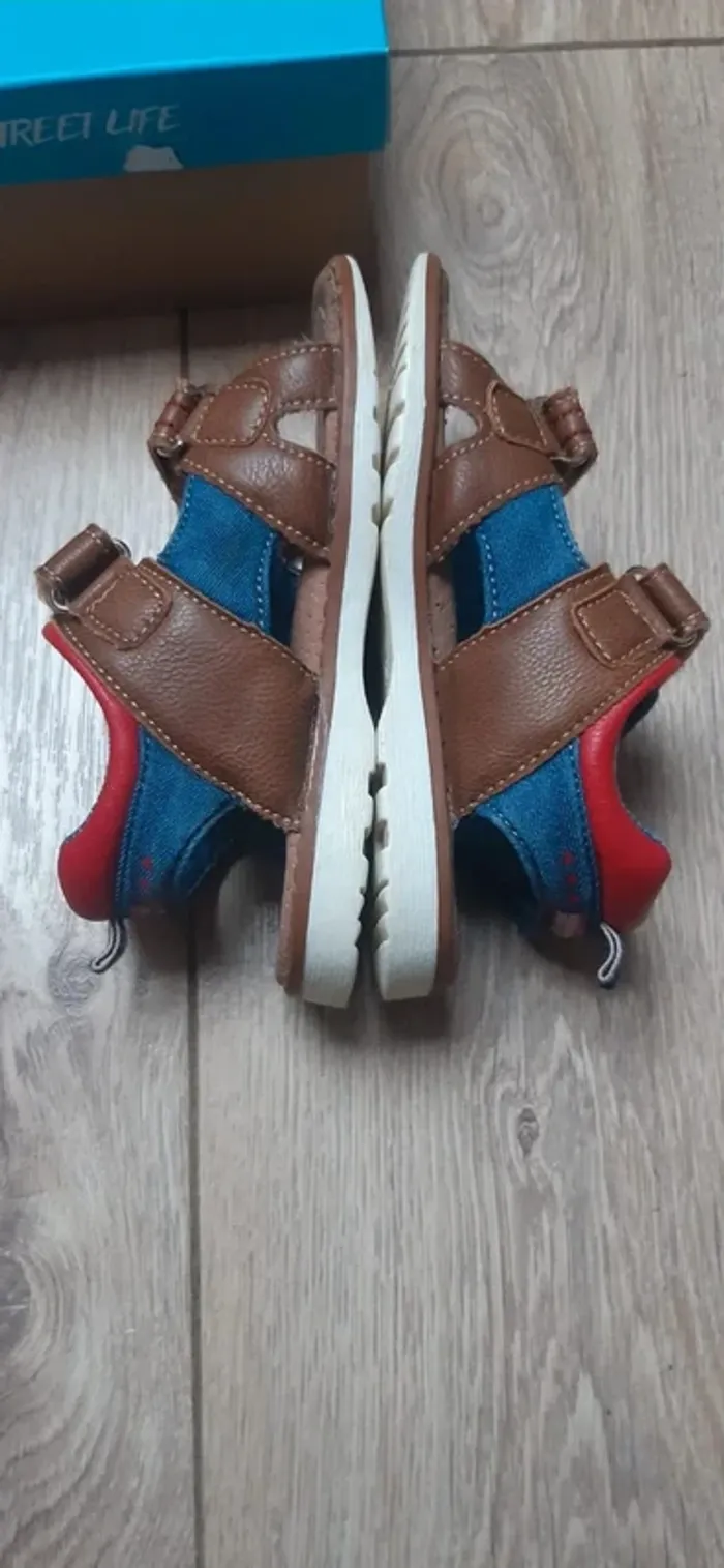 Chaussures sandales / nu-pieds pointure 26 - photo numéro 3