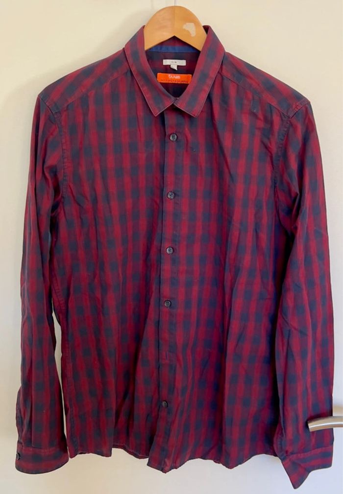 Chemise à carreaux