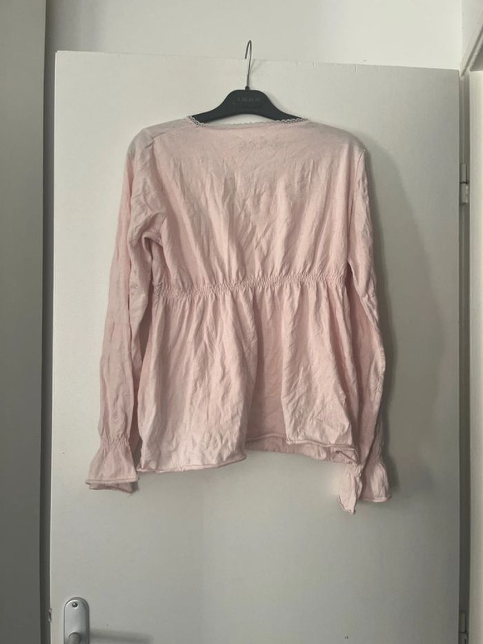 Blouse okaidi rose - photo numéro 3