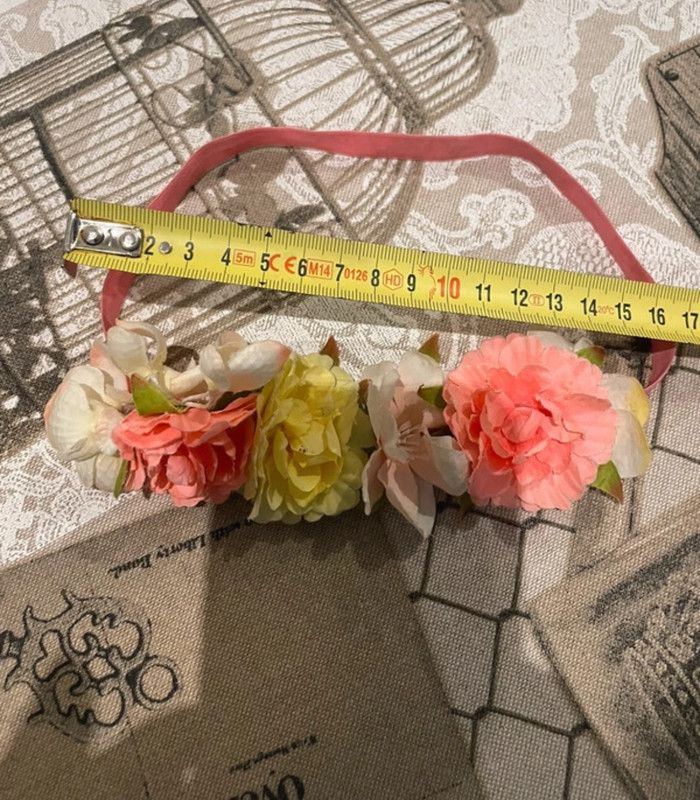 Headband bandeau  fleurs - photo numéro 2
